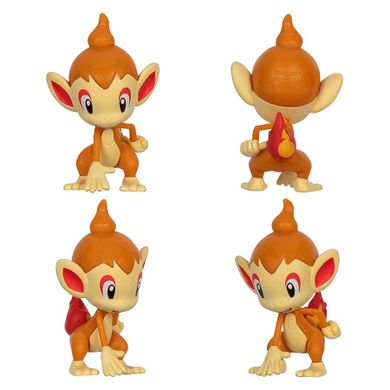 Pokemon, Pikachu, Deino, Jigglypuff, Turtwig, Piplup, Chimchar, Seria 5, figurki bitewne