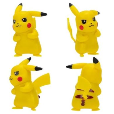Pokemon, Pikachu, Mimikyu, Toxel, Bulbasaur, Charmander, Squirtle, figurki bitewne