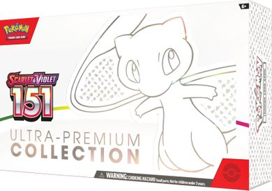 Pokemon TCG: Scarlet and Violet, Ultra Premium Collection Mew, gra karciana