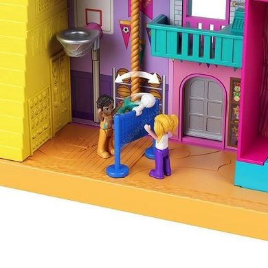 Polly Pocket, Pollyville, Szkoła, zestaw do zabawy z mikrolalkami i akcesoriami