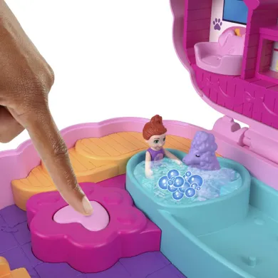 Polly Pocket, Pudel, kompaktowy zestaw do zabawy z laleczkami i akcesoriami