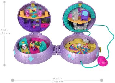 Polly Pocket, Wrotkarska impreza, zestaw do zabawy z laleczkami i akcesoriami
