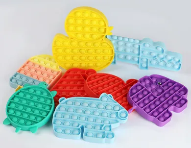 PopIt, zabawka sensoryczna, antystresowa, Mały lód