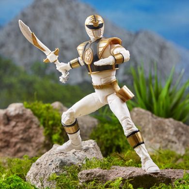 Power Rangers, Biały Ranger, figurka Premium, 15 cm