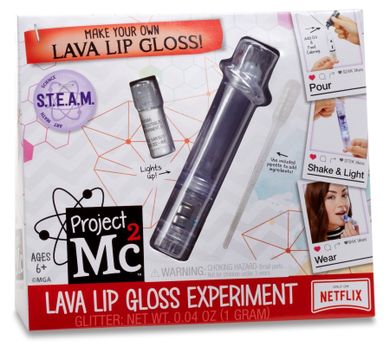 Project Mc2, Błyszczyk do ust z Lava Lamp, zestaw kreatywny