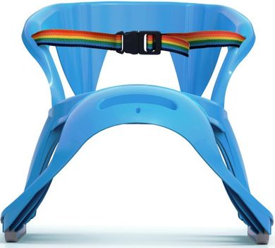 Prosperplast, sanki plastikowe z oparciem 88-45-42cm niebieskie