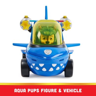 Psi Patrol, Aqua Pups, pojazd z figurką, Chase