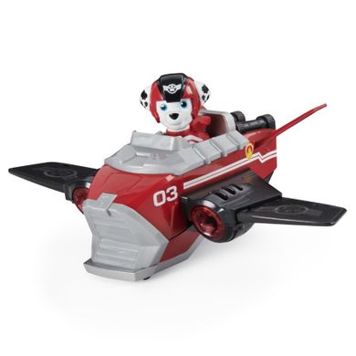 Psi Patrol, pojazd z figurką, Marshall Jet to the rescue
