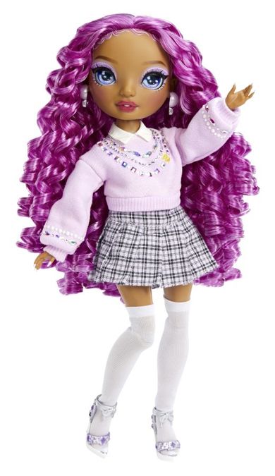 Rainbow High New Friends, Fashion Doll, Lilac Line, lalka modowa