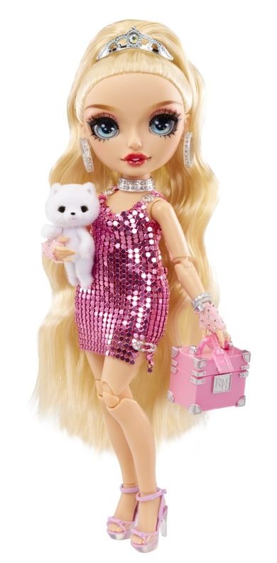 Rainbow High, Premium Doll, Paris Hilton, lalka modowa
