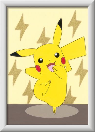 Ravensburger, CreArt, malowanie po numerach, Pokemon