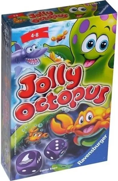 Ravensburger, mini Jolly octopus, gra zręcznościowa