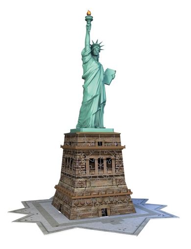 Ravensburger, Statua wolności, puzzle 3D, 216 elementów