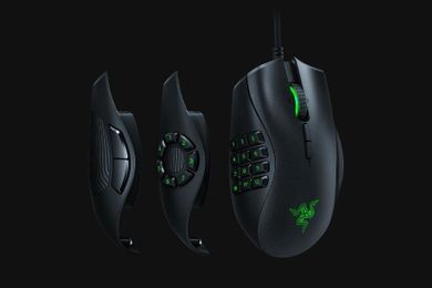 Razer, Naga Trinity, mysz optyczna, 16000 Dpi, czarna