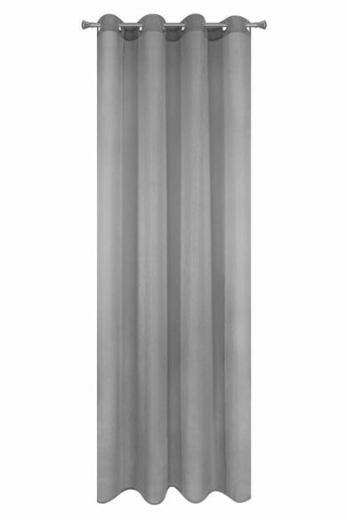 Rebecca, firana jednokolorowa o strukturze drobnego deszczyku, 140-250 cm