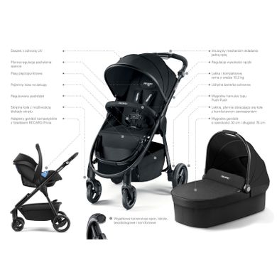 Recaro, Citylife, wózek spacerowy, Sunshine