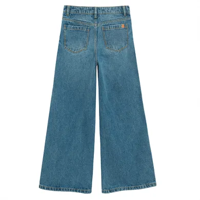 Regulowane spodnie jeansowe wide leg Cool Club