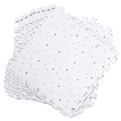 Ricokids, mata piankowa, puzzle, gwiazdki, 50-50 cm, 9 szt.