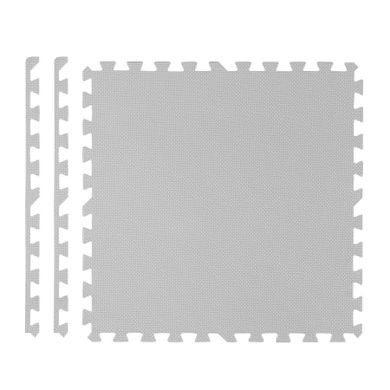 Ricokids, mata piankowa, puzzle, szare, 4 elementy, 60-60 cm