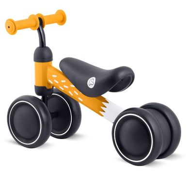 Ricokids, rowerek biegowy dla dzieci, trójkołowy, żółty
