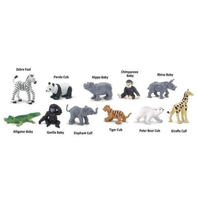 Safari Ltd, Toob, zestaw figurek, małe zwierzątka z zoo