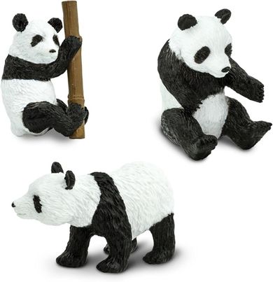 Safari Ltd, Toob, zestaw figurek, pandy