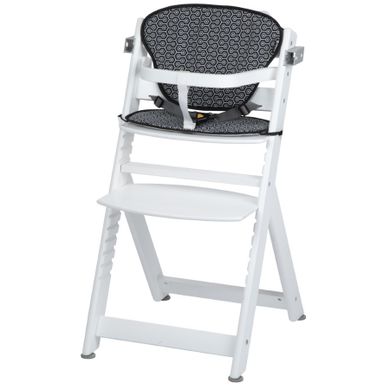 Safety 1st, Timba, krzesełko do karmienia z wkładką, White, Geometric