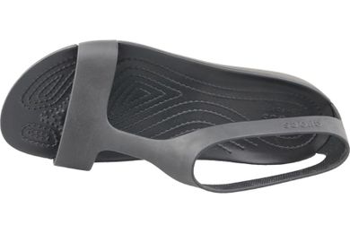 Sandały damskie, czarne, Crocs W Serena Sandals