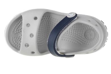 Sandały dziecięce, szare, Crocs Crocband Sandal Kids