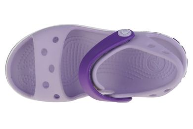 Sandały dziewczęce, fioletowe, Crocs Crocband