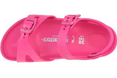 Sandały dziewczęce, różowe, Birkenstock Rio Eva Kids