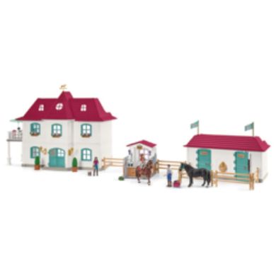Schleich, Horse Club, Lakeside, Stadnina koni, zestaw, 42551