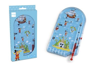Scratch, pinball, piraci, gra zręcznościowa