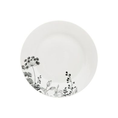 Secret de Gourmet, porcelanowa zastawa dla 6 osób, white floral, 18 elementów