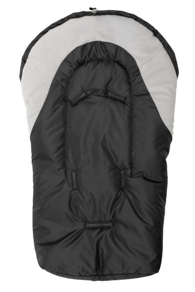 Sensillo, śpiworek do nosidełka polarowy, black/grey