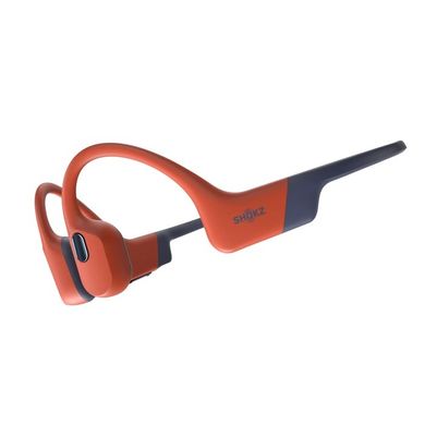 Shokz, Openswim Pro, słuchawki bezprzewodowe, czerwone