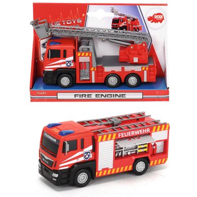 Simba, Straż MAN Fire Engine, pojazd, 17 cm