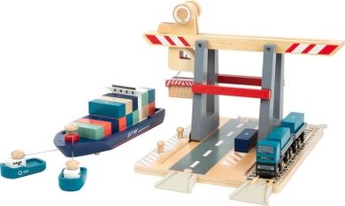 Small Foot, World, Port przeładunkowy do kolejki Ergo z magnesami