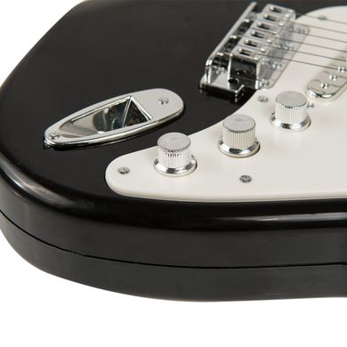 Smiki, Gitara elektryczna, czarna, 70 cm
