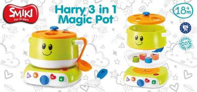 Smiki, Harry Magic Pot, magiczny garnek, 3w1
