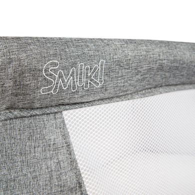 Smiki, Keep Me Close, łóżeczko dostawne, szare