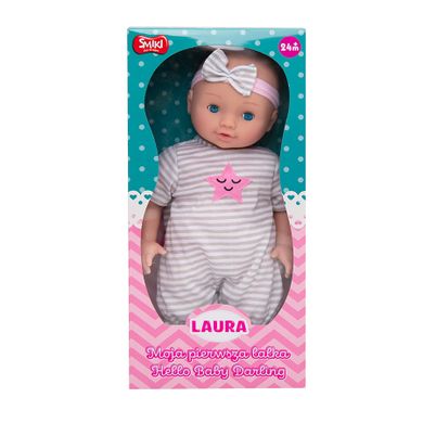 Smiki, Laura, lalka bobas, 34 cm