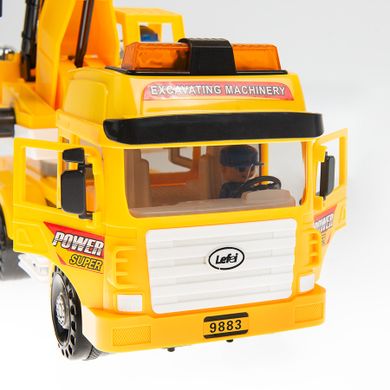 Smiki, Mega Shovel Car, koparka, światło i dźwięk, pojazd