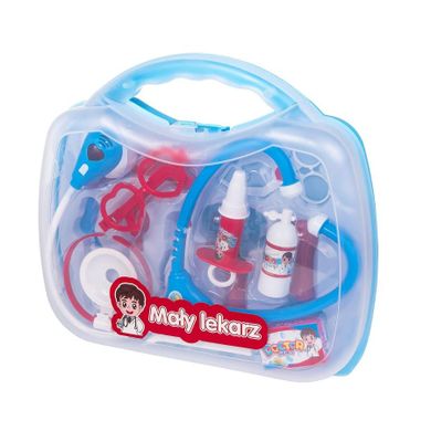 Smily Play, Mały lekarz, walizka z narzędziami lekarskimi, niebieska