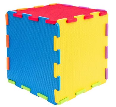 Smily Play, puzzle piankowe, mata, 9 elementów