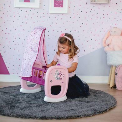 Smoby, Baby Nurse, kołyska dla lalki