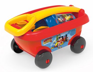 Smoby, Cotoons, Myszka Minnie, wózek z akcesoriami do piasku