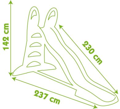 Smoby, Zjeżdżalnia plastikowa XL, 230 cm