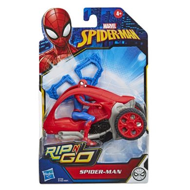 Spider-Man, figurka i pojazd Rip N Go