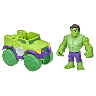 Spidey i super-kumple, figurka Hulk i pojazd